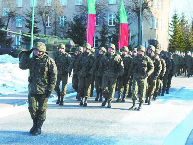 W poniedziałek w węgorzewskiej jednostce odbyło się uroczyste pożegnanie żołnierzy.