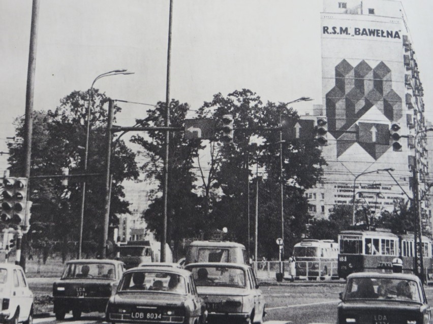 Łódź w latach 80 w czasie  karnawału Solidarności i stanu...