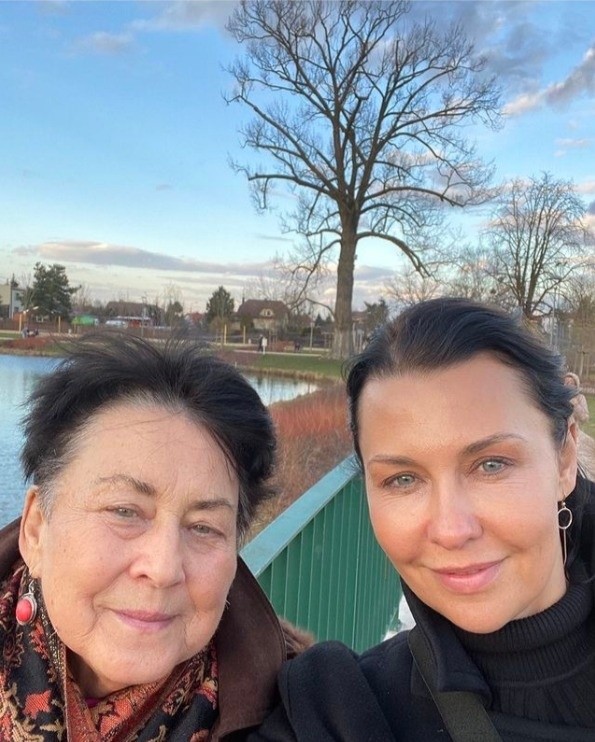 Anna Popek z mamą Teresą