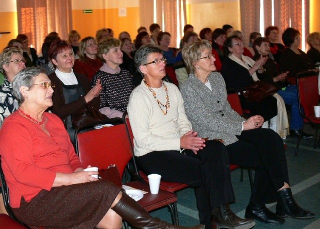 W konferencji wzięło udział ponad 50 kobiet z całej gminy.