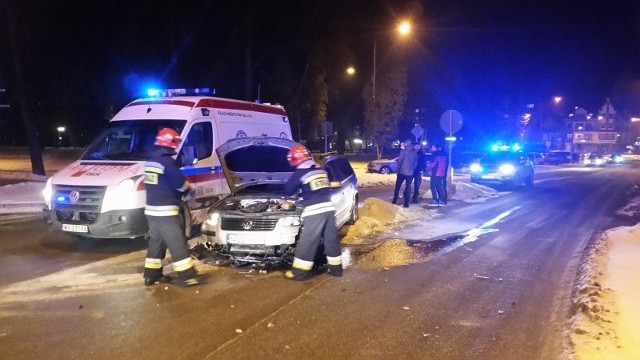 W niedzielę około godziny 19.00 doszło do potrącenia na skrzyżowaniu w centrum Gołdapi.