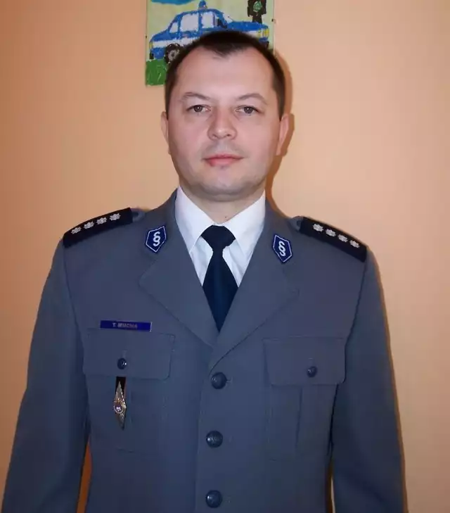 Mł. insp. Tadeusz Mucha.