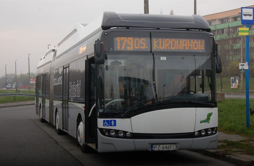 Miejsce 3 - autobusy numer 179. Wystawionych w 2018 roku kar...