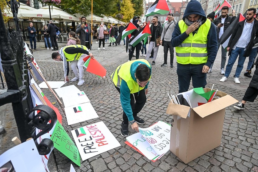 Gdańsk solidarnie z ofiarami wojny w Strefie Gazy