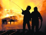 Pożar stolarni i tartaku w Podolszu. Straty na ponad 800 tys. zł