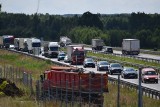 Rozpoczął się remont autostradowej obwodnicy Częstochowy. Kierowcy stoją w korkach