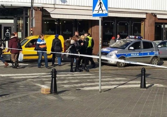 Na miejsce pojechał patrol i zabezpieczył miejsce zdarzenia.