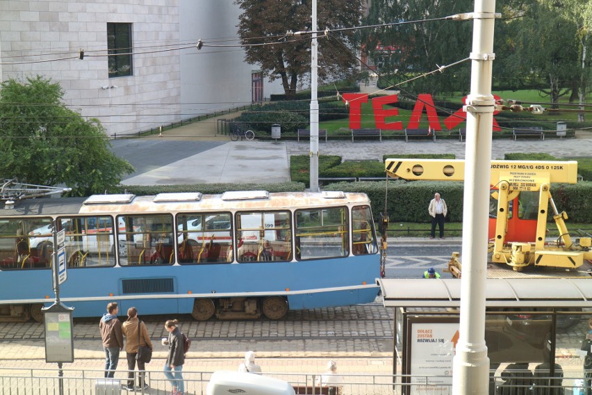 Wykolejenie tramwaju koło Capitolu