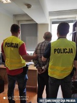 Policjanci z Kunowa zatrzymali podejrzanego o znęcanie się nad psem