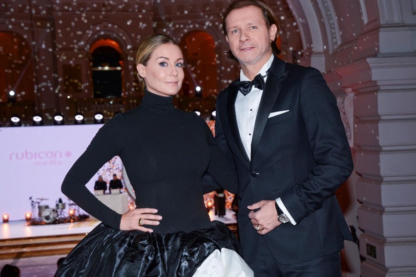 Radosław Majdan z żoną, prezenterką telewizyjną Małgorzatą...