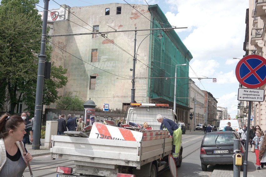Minister interweniuje w sprawie kamienicy przy ul. Kilińskiego 49, gdzie doszło do katastrofy budowlanej ZDJĘCIA