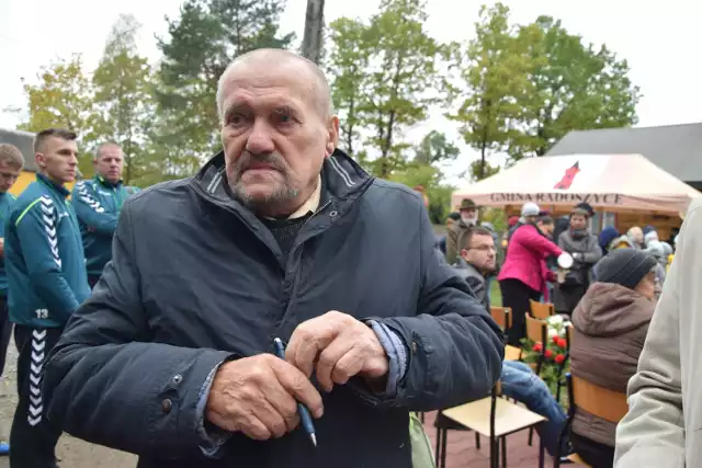 Ryszard Filipski w filmie "Hubal" zagrał główną rolę. W niedzielę był gościem uroczystości w Radoszycach.