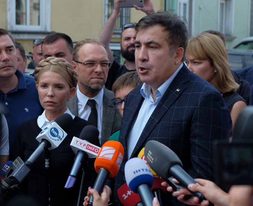 Micheil Saakaszwili jest poszukiwany przez władze Gruzji. Z...