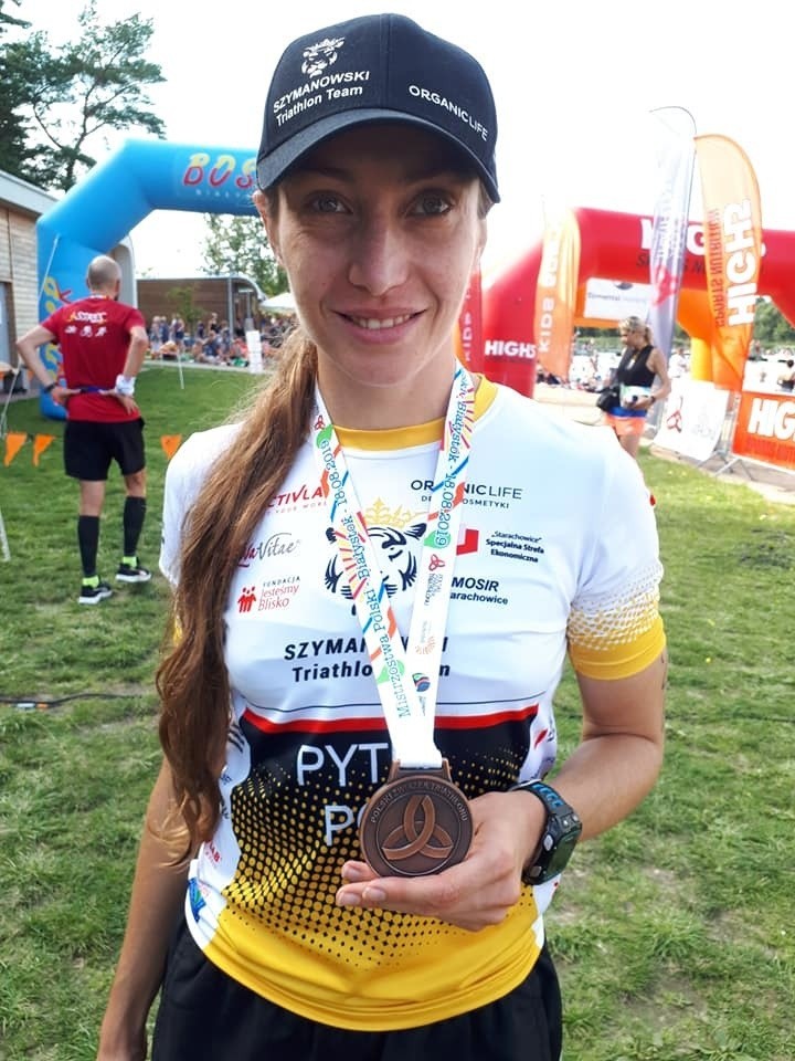 Maria Pytel trzecia w Mistrzostwach Polski w triathlonie na dystansie olimpijskim