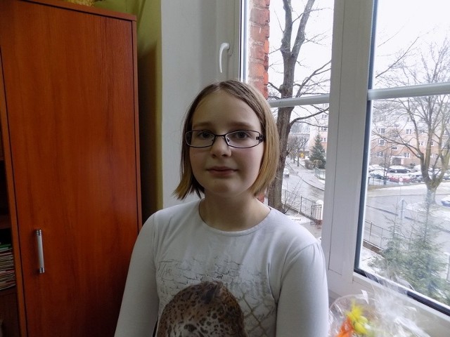Wanessa Świerkowska uczy się w klasie V Szkoły Podstawowej nr 2 w Żaganiu. Jej największą pasją jest czytanie książek.