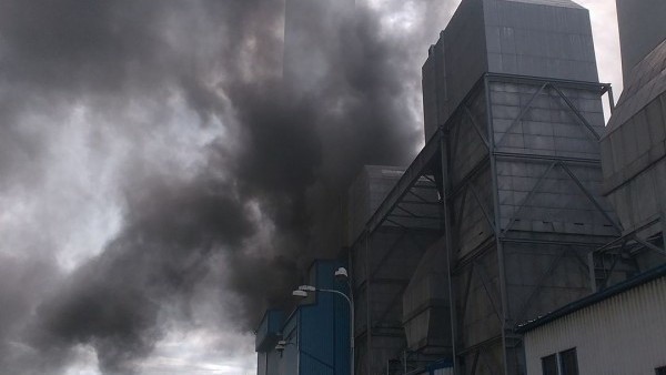 Wielki pożar w Czechach. Chmura dymu nad Jastrzębiem