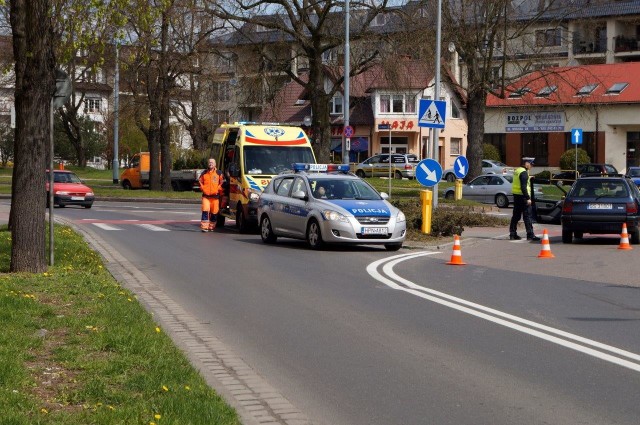 We wtorek, 26 kwietnia doszło do potrącenia na ul. Nad Śluzami w Słupsku.