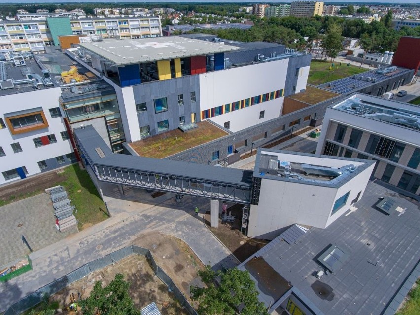 Rozbudowywany Wojewódzki Szpital Zespolony w Toruniu