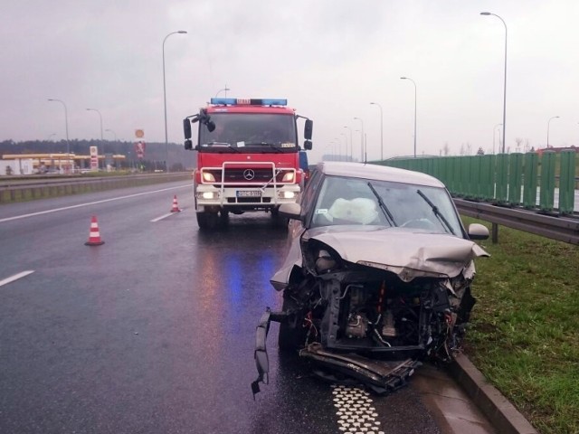 Wypadek na A1