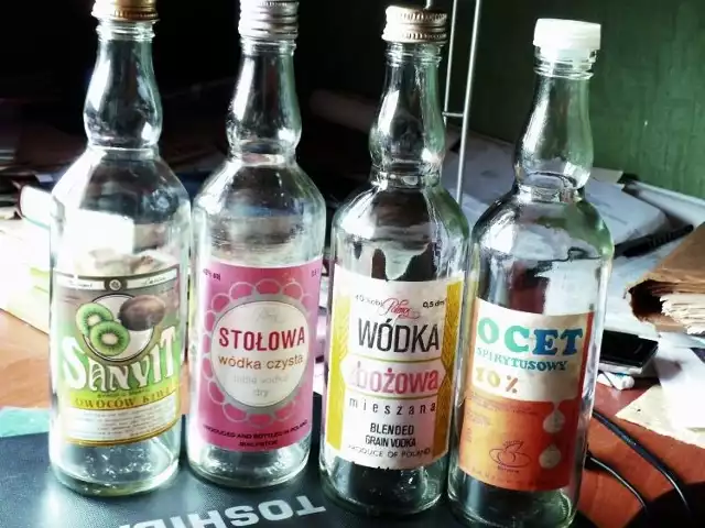 Sanvit, wódka stołowa, zbożowa i ocet