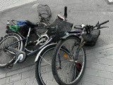 Dwa wypadki na ścieżce rowerowej w Białej Podlaskiej, dwóch rannych, dwóch potłuczonych