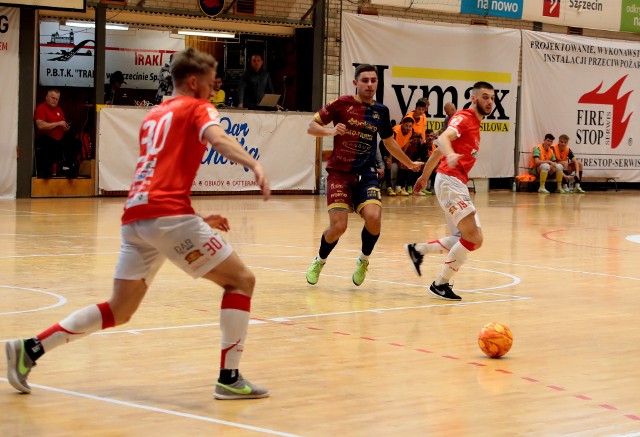 Bartosz Sobinek strzelił jedną z dwóch bramek dla Futsal Szczecin.
