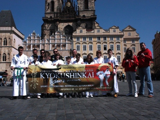 Karatecy z Ostrowi w 2011 roku byli m. in. w Pradze.