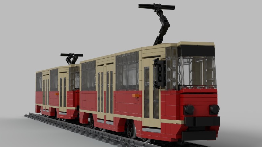 Szczecińskie tramwaje w zestawie LEGO? Jest taki pomysł. Zobacz zdjęcia!