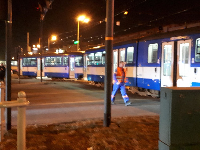 Wykolejenie tramwaju w Łagiewnikach. Gigantyczne utrudnienia...
