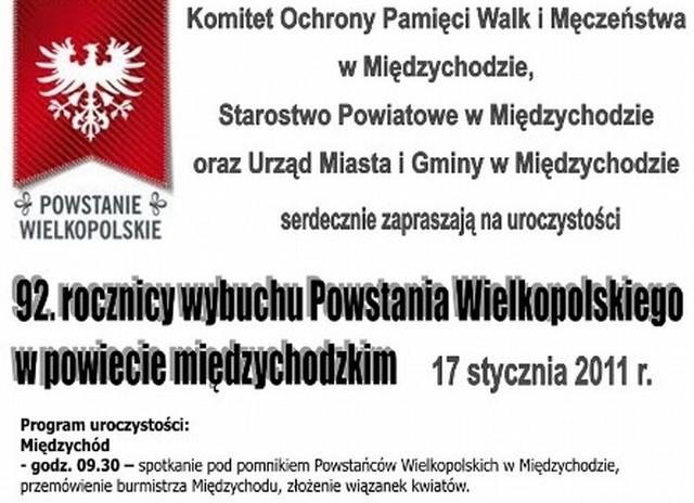 Organizatorami capstrzyku są miejscowe władze i lokalny Komitet Ochrony Pamięci Walk i Męczeństwa.