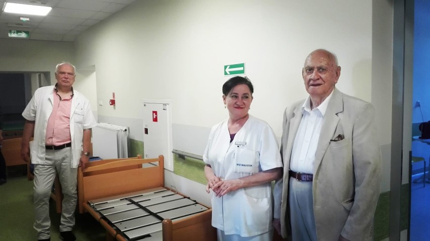 Białystok. Wojewódzki Szpital Zespolony otrzyma 20 łóżek. Od stowarzyszenia Rubież [ZDJĘCIA]
