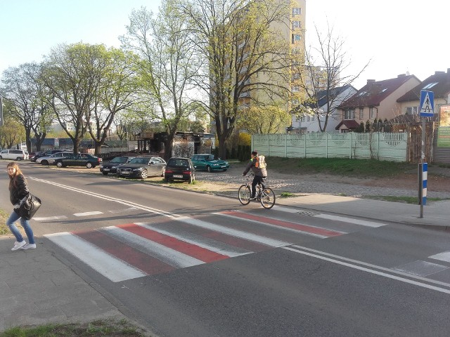 Za rok przejazd rowerem wzdłuż ulicy Łubinowej ma być bardziej bezpieczny.