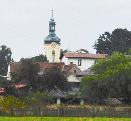 Kościół parafialny pw. św. Rocha.w Debiu.