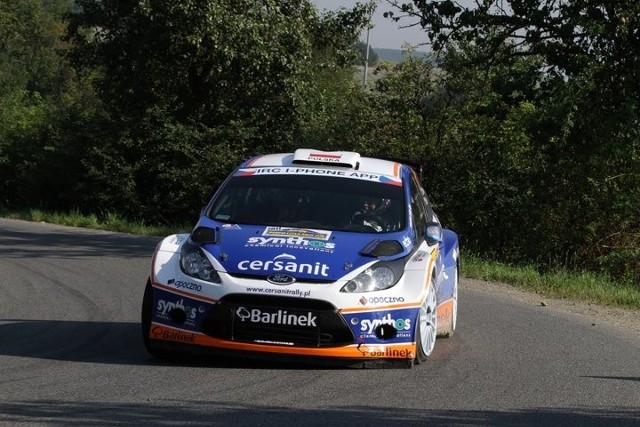 Czeski Rajd Barum okazał się szczęśliwy dla załogi Cersanit Rally Team, która ostatecznie wyjechała na trasy fordem fiestą S2000.