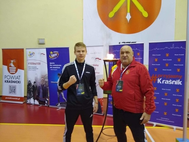 Tobiasz Zarzeczny odnosił duże sukcesy jako zawodnik Stali Stalowa Wola Boxing Team