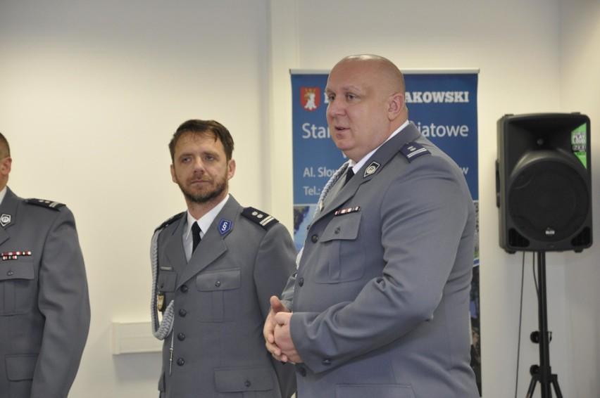 Powiat krakowski. Młodszy inspektor Tomasz Drożdżak został nowym komendantem powiatowym