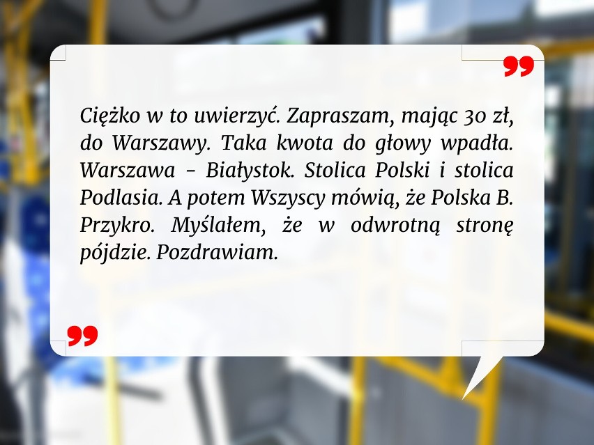 Od 1 marca podrożeją bilety za przejazd Białostocką...