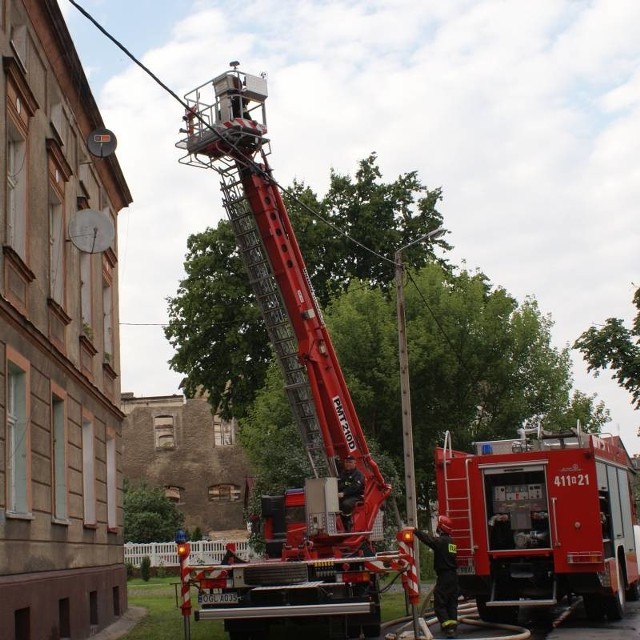 Pożar został szybko ugaszony przez strażaków.