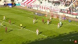 Skrót meczu Cracovia - Jagiellonia Białystok 2:4 [WIDEO] Efektowny triumf gości, pierwszy gol Kamila Glika dla Pasów 