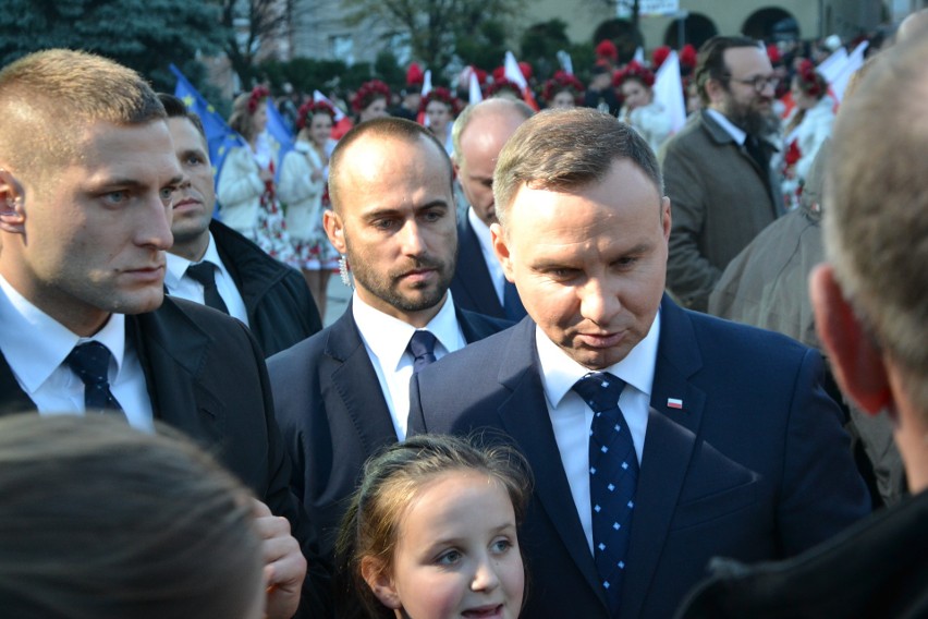 Prezydent Andrzej Duda spotkał się z mieszkańcami...