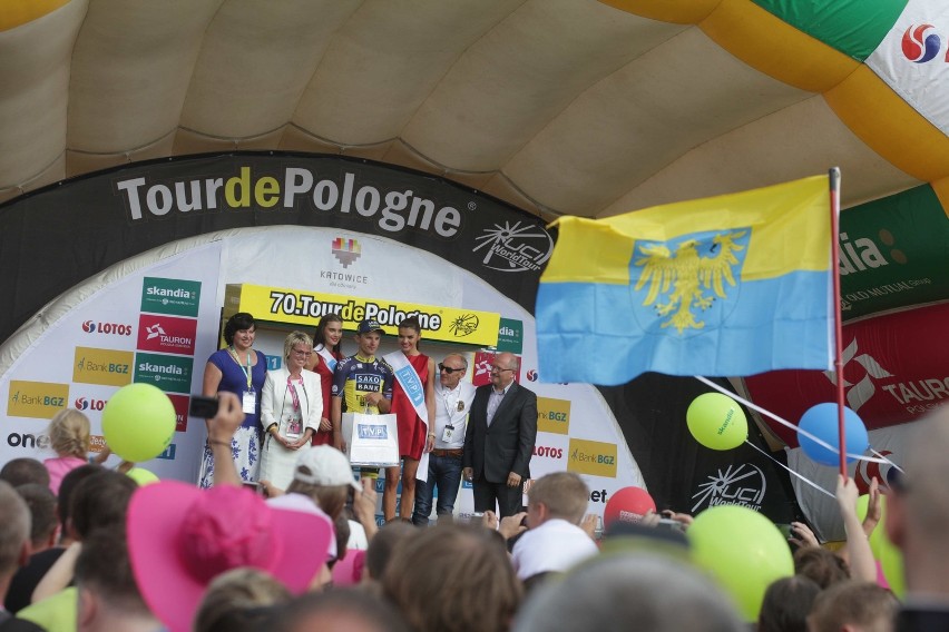 Żółto-niebieski Tour de Pologne? Śląskich flag było mało