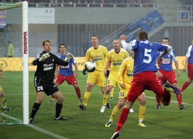 Maciej Szlaga wystąpił tylko w czterech meczach Arki