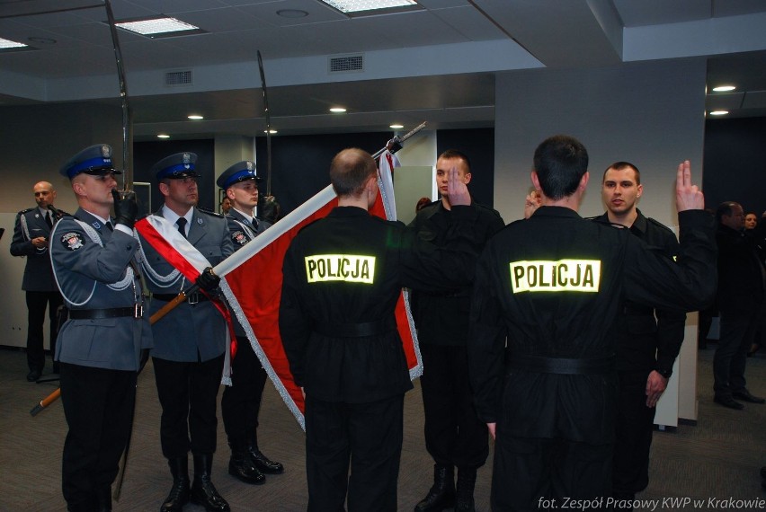 Nowi funkcjonariusze w małopolskiej policji [LISTA]