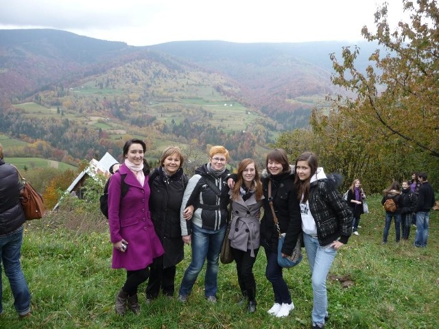 W ramach programu Comenius cztery uczennice i dwie nauczycielki z I LO w Łapach wyjechały do słowackiej Revucy. Miały też okazję podziwiać góry.