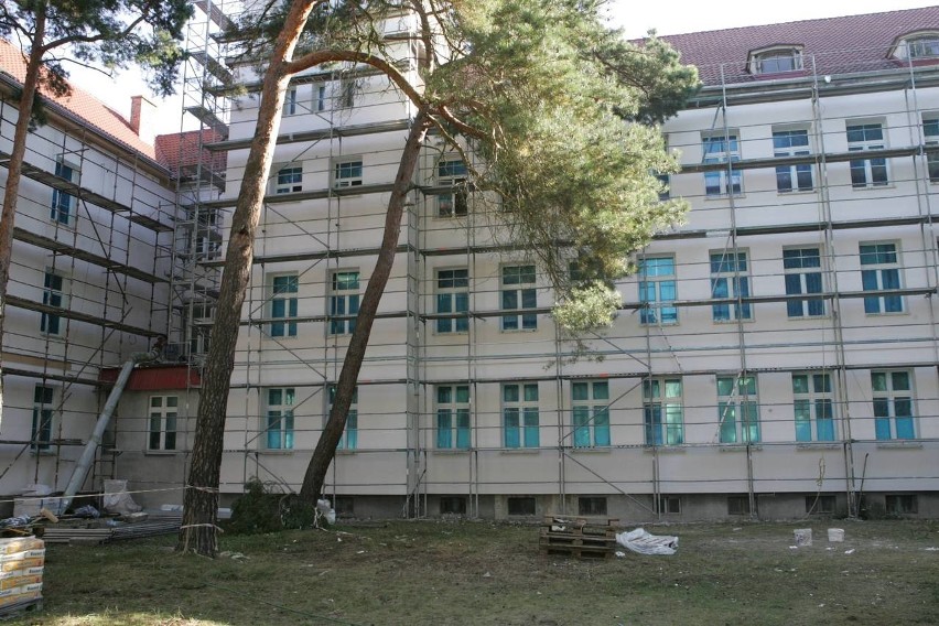 W szpitalu w Kostrzynie trwa remont.