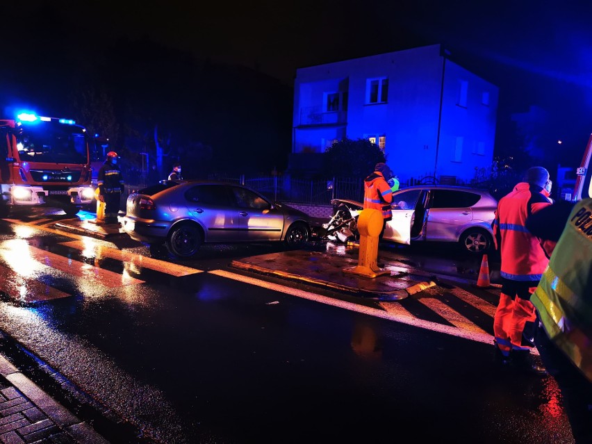 Wypadek w Koszalinie na ul. Orląt Lwowskich