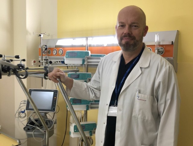 Rafał Pankowski, specjalista ortopedii i traumatologii narządu ruchu, szef  Klinicznego Oddziału Ortopedii i Chirurgii Kręgosłupa GUMed