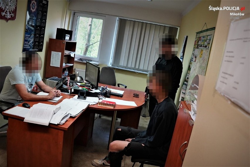 Zaatakował Ukraińca, a później policję. 21-latek z Mikołowa będzie miał duże problemy