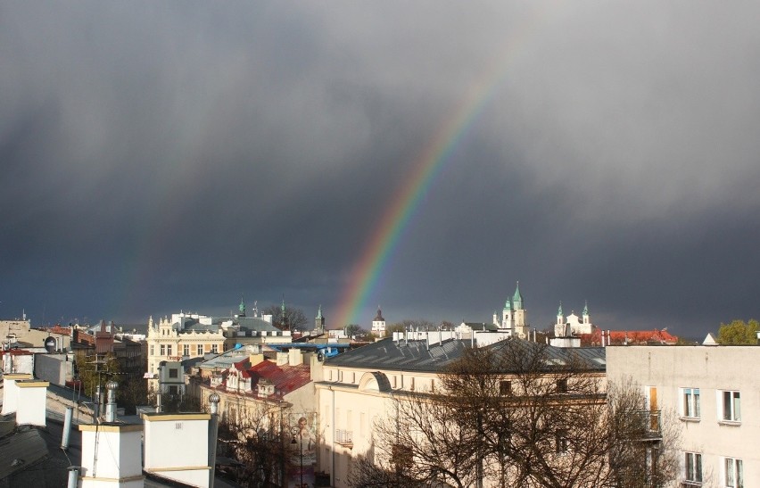 Tęcza nad Lublinem