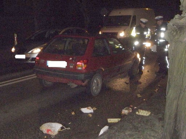 Dziś po południu na ulicy Mickiewicza w Żninie doszło do wypadku.